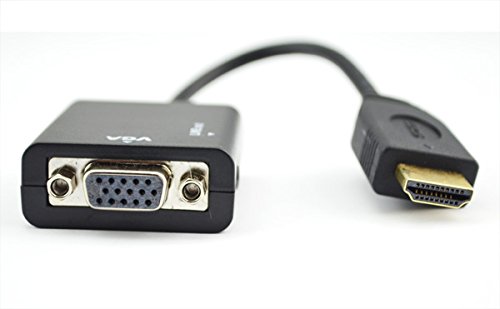 HDMI zu VGA mit Audio Output Kabel Konverter Adapter Kabel für HDTV PC PS3 XBOX - 3