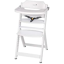 Safety 1st, trona, madera de haya 6 mesi-10 anos, blanco