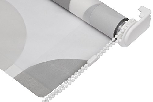 BASIC DUSCHROLLO 140×240 CM PEVA WEISS! SHOWER ROLLO CURTAIN! - 4