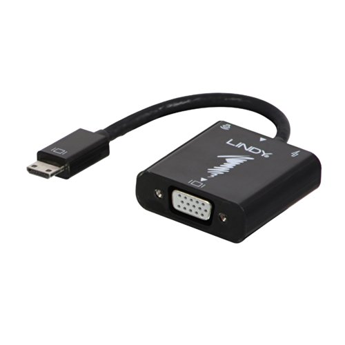 Preisvergleich Produktbild LINDY Mini HDMI zu VGA und Audio Converter Adapter