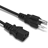 ABC Products USA United States America Canada C13 Kettle PC Computer Power Supply Adapter IEC Cord Mains Cable Lead Plug for 