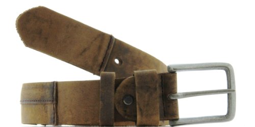 Preisvergleich Produktbild Red Point Jeansgürtel Doppelringe 95cm - Antikbraun