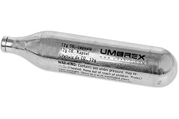 Capsules de CO2 100 X 12 g pour armes Softair, Painball, à air comprimé