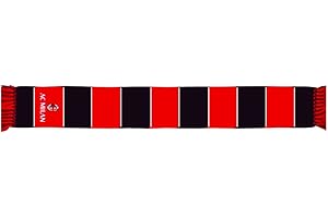AC Milan Oficjalny szalik żakardowy AC Milan Uniseks Official Ac Milan Scarf (1 w zestawie)