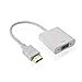Produktbild Bescita Weiß 1080P HDMI Mann zum VGA-weiblichen videokonverter-Adapter-Kabel Neu