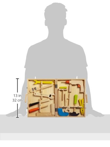 Imagen 3 de small foot company 2079 - Caja de herramientas en madera Lino [Importado de Alemania]