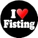 Produktbild I love Fisting 1,25 Magnet (Herz) von A & T Designs