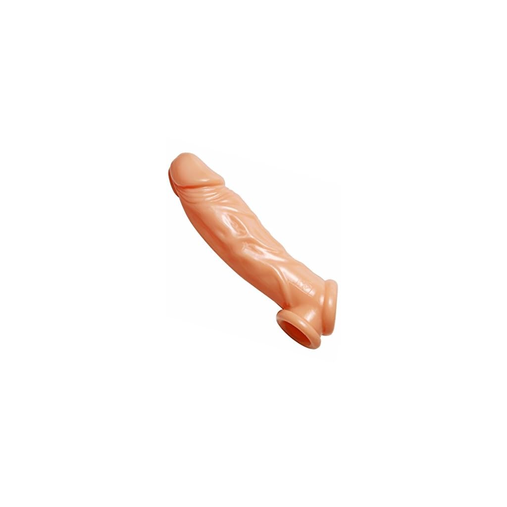 Size Matters Realistic Flesh Penis Enhancer Dildo and Ballstretcher