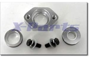 X-PARTS Ladedrucksensor Adapter 1010813 1,8T + TDI Sensor Flansch Map-Sensor FLACH