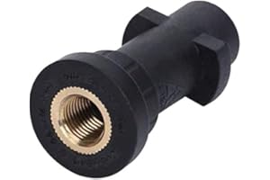 ONE! ALL BY ONE!... PremiumPlus - Adaptador de plástico/latón para pistola de alta presión Kärcher (K2-K7) bayoneta a rosca interior de 1/4" de ONE!
