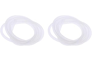 Paowsietiviity 2 set bianco silicone RC Nitro Glow linea carburante tubo olio tubo accessori RC