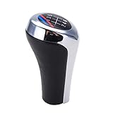 la forma de cromo único, cuero de la PU de alta calidad, cómodos de agarre, ideal para la decoración de automóviles y camiones