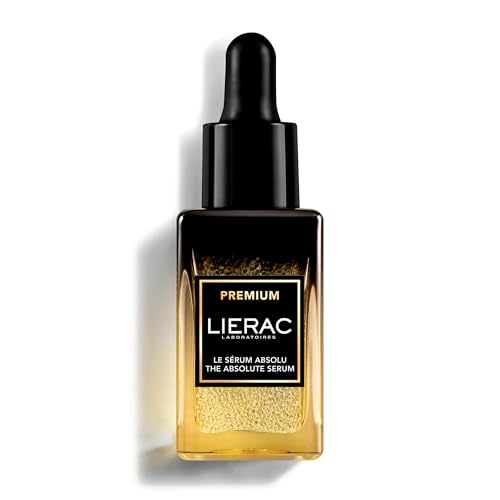 Lierac Premium Siero Assoluto Antietà, Levigante Illuminante con Acido Ialuronico e Niacinamide, Formato 30 ml