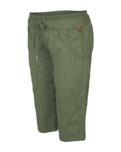 Bench Women's Bermudas Laundryday - Maternity Trousers - Green (olivine), W26 (Manufacturer size: 26)