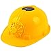 Price comparison product image Gaddrt Ultimate Solar Powered Cap Cooling Fan Safety Helmet Work Hard Cap Hat Head Yellow