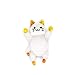 Produktbild One Million Elefanten Japanische Katze Ornament 41 x 22 x 13 mm Gelb Katze Figur Katze aus Glas