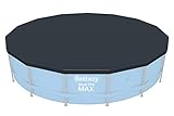 piscina bestway 457 x 91 Tamaño: 470 x 470 cm Bestway 58038 - 19 FLOWCLEAR PVC de Lona ø470 Steel Pro MAX ø457 y hydrium Splasher Pool ø460 cm, Gris