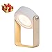 Produktbild M3M Klapp Tischlampe Europäischen Holz Design Stufenlos Dimmen 360 ° Rotating Folding Tragbare Lampe Tischlampe USB Nachtlicht Aufwachen Lesen Outdoor Camping Licht,White