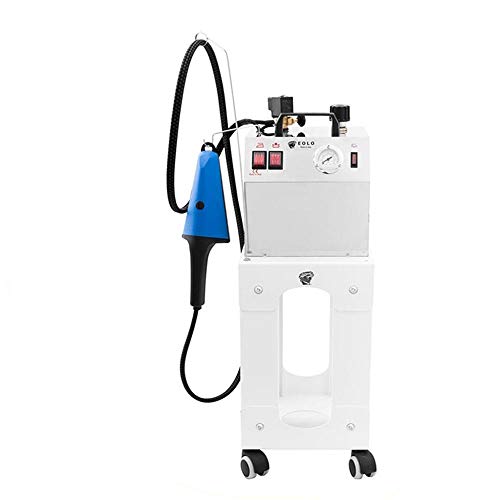 EOLO CENTRO DE PLANCHADO PROFESSIONAL AV03 Cepillo de vapor profesional para el planchado en vertical con caldera de acero con ahorro energético (3,5 litros a recarga semicontinua) y resistencia exterior anticalcarea