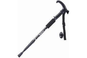 ADS Medi Care Walking Stick Lightweight Aluminium Trekking Pole Hiking Flexible Stick Walking Cane