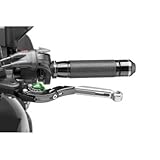 COLOR: VERDE PUIG - 29PNV/72 : PUIG - 29PNV/72 : Maneta embrague negra abatible extensible plata COLOR VERDE