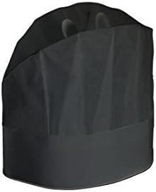 10 Chef's Hat 23 cm. Grand Chef Closed Stylish Tough Adjustable Black