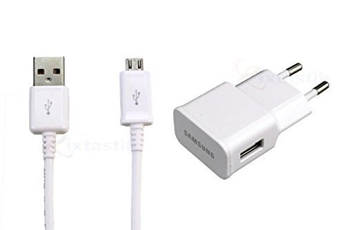 Original Samsung 2A Chargeur Secteur Eta-U90ewe   Cable Usb Ecbdu4awe D origine - Blanc - Pour Tablette Galaxy Tab 3