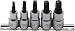 Produktbild BGS technic 9756 Bit-Einsatz-Satz | 5-TLG. | Antrieb Innenvierkant 10 mm (3/8") | 4-Kant Profil (für MTS-Mortorq) MTS0-MTS04