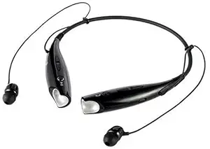 esuav HBS-730 Wireless Bluetooth In Ear Neckband Headphone with Mic (Black)