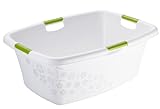 Rotho Wäschewanne 'Flowers'  aus Kunststoff/Plastik (PP) in...