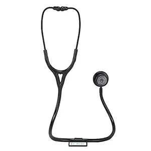 RCSP stethoscope for doctors and medical student for pediatric and adult cardio AL black shine