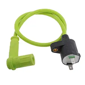 Wowobjects High Voltage Ignition Coil for Scooter Dirt Bike ATV Moped | Green Pack of 1Pc