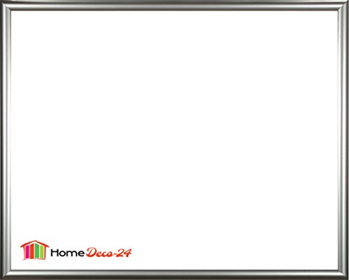 Biggy Kunststoff Bilderrahmen 36×100 cm 100×36 cm Farbwahl: hier Silber mit Acrylglas - 2