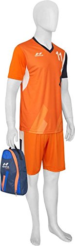 Nivia Dominator Shoe Bag (Navy, Orange) - Image 6