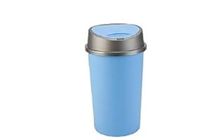 TONTARELLI 45L BLUE TOUCH TOP BIN/DUSTBIN/RUBBISH BIN/KITCHEN/HOME/PLASTIC.