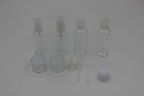 MEISHINE® Professional 6 in 1 Travel Bottle Set Reise Flaschen Set mit Tasche - 3