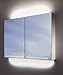 Produktbild Schneider GRACELINE Aluminium Spiegelschrank 100cm 2-türig