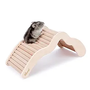 Niteangel Hamster Climbing Bridge Ladder for Hamster Aryclic SandBath Box or Other Small-Sized Pets