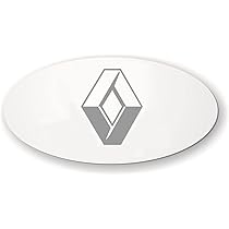 Schilderfeuerwehr Volvo Spiegel | 50x25cm | Oval | Mit Volvo Logo | Für LKW Innenraum | Deko Accessoire