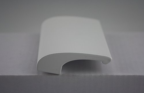Balkongriff Ziehgriff Terrassentürgriff Deluxe – Aluminium – verschiedene Farben (Weiß) - 2