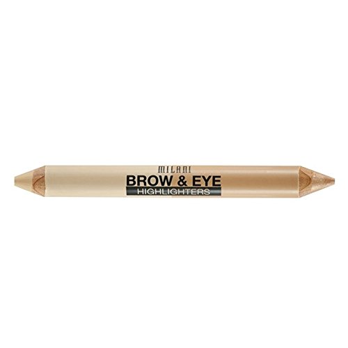 Milani Brow and Eye Highlighters, Matte Beige/ High Glow
