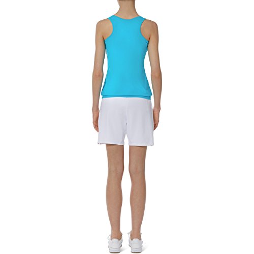 Sportkind Mädchen und Damen Balloon Tennis / Laufen / Fitness Tanktop in hellblau ab Gr. 110 bis XXL - 3
