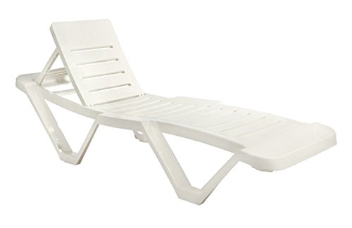 resol M281769 - Tumbona Resina Master Blanco