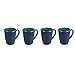 Produktbild Melamin Geschirr 4 Tassen Campinggeschirr Kaffeebecher Teetasse 4 teilig Tafelgeschirr Camping Outdoor Becher Tasse mit Henkel modernes Melamingeschirr Picknickgeschirr in Steingut Optik Henkeltasse