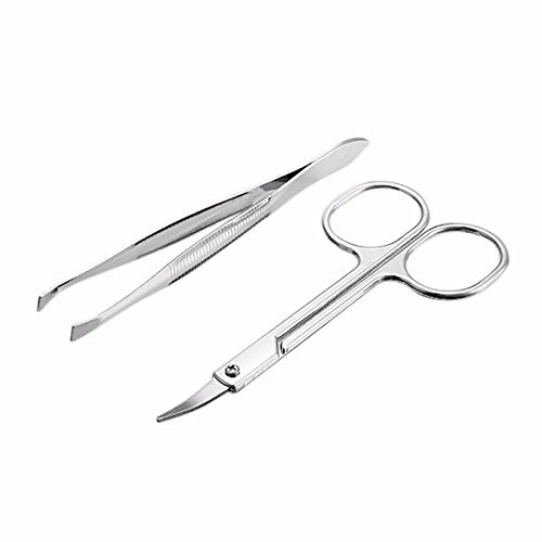 Maniküreset, DancingNail 7-teiliges Pediküre Werkzeug Für Gepflegte Hände Und Füße Nagelschere, Nagelknipser, nagelfeile, Pinzette, Ohrlöffel, Blau Etui - 6