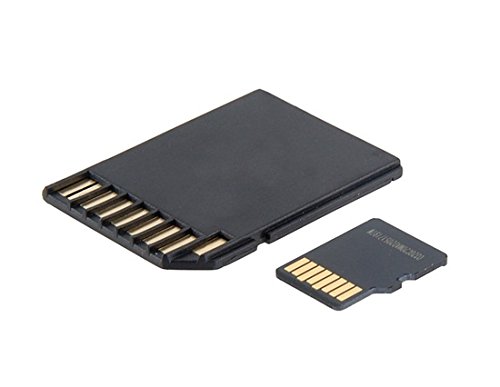 16GB Class 10 TF Micro SD Karte mit Adapter (Schwarz) - 3