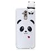 Produktbild Everainy Huawei Mate 20 Lite Silikon Hülle 3D Weiß Panda Muster Ultradünn Hüllen Handyhülle Gummi Kompatibel für Huawei Mate 20 Lite Schutzhülle Stoßfest TPU Gel Stoßstange Cover (Panda)