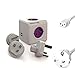 Produktbild allocacoc PowerCube DuoUSB ReWirable Travel Plugs + FR Kabel, Reiseadapter & 4x Verteiler mit USB (2,1 A), 230V FR