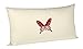 Produktbild Zirbenkissen - befüllt mit Tiroler Zirbenflocken - wählbar mit verschiedenen Motiven (20 x 30 cm, beige - mit Motiv Schmetterling)