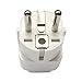 Price comparison product image Travel Adaptor for EU/DE/FR/IT/ES, Plug for US/AU/JP/CN/UK Electronic Appliance Adapt to EU 2 Pins Outlet (1 Piece)